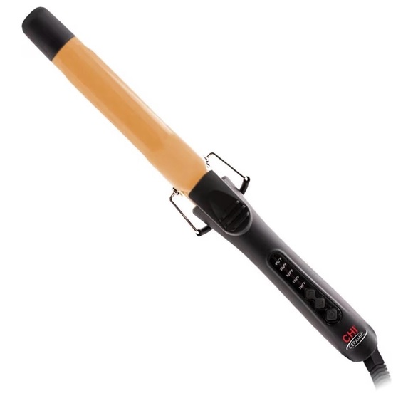 Chi Other - CHI Ceramic Curling Iron - Black and Gold 1”